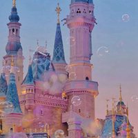 梦幻迪士尼城堡乐园童话般 (7)