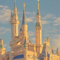 梦幻迪士尼城堡乐园童话般 (12)