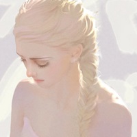 西欧复古手绘美女 (4)