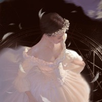 西欧复古手绘美女 (8)