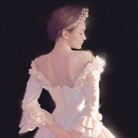 西欧复古手绘美女 (9)