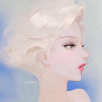 西欧复古手绘美女 (11)