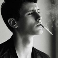 微信头像男生吸烟霸气 (11)