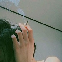 微信头像手控女拿烟超拽 (10)