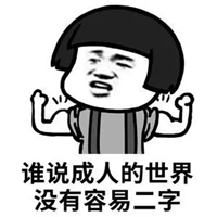 成年人的生活里没有容易二字