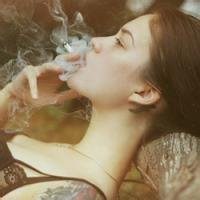 女生抽烟霸气头像个性 (18)