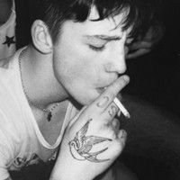 男人抽烟伤心失恋的微信头像 (3)