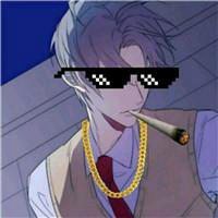 戴墨镜叼烟的大佬头像 (10)