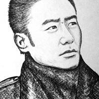 抽烟大叔头像卡通 (10)