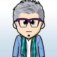 抽烟大叔头像卡通 (11)