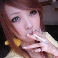 抽烟女生头像带烟熏 (21)