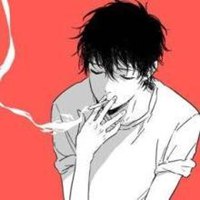 抽烟的动漫男头像 (11)