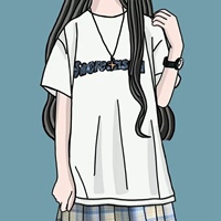 2021小红书超火的手绘jk制服女孩头像 (15)