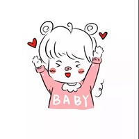 一组漫画风格可爱头像 (12)