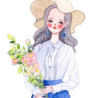 青春动人的唯美插画风格 (14)