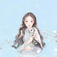 青春动人的唯美插画风格 (15)