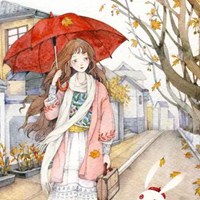 文艺小清新手绘图片 简约为每小清新插画手绘图片 (4)