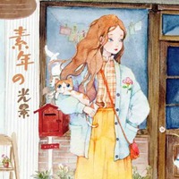 文艺小清新手绘图片 简约为每小清新插画手绘图片 (5)