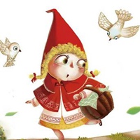 小红帽q版图片 新版卡通可爱小红帽q版萌图 (6)