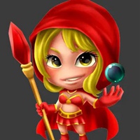 小红帽q版图片 新版卡通可爱小红帽q版萌图 (7)