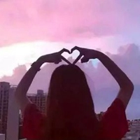 女生头像紫色头发背影 女生头像背影紫色系列 (3)