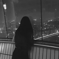 情侣头像灰色背影 灰色系背影情头一男一女 (3)