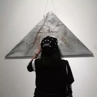 情侣头像灰色背影 灰色系背影情头一男一女 (7)