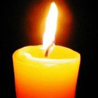 蜡烛头像 黑白悼念祈祷蜡烛头像 (21)