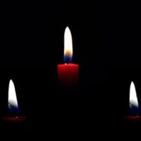 蜡烛头像 黑白悼念祈祷蜡烛头像 (23)