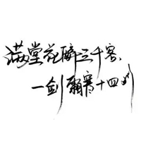 qq头像文字 伤感黑白文字控QQ头像 (8)