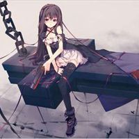 遍体鳞伤的动漫头像女生 (3)