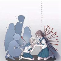 遍体鳞伤的动漫头像女生 (6)