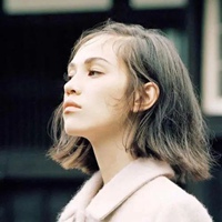 水原希子头像 黑白短发水原希子头像 (15)